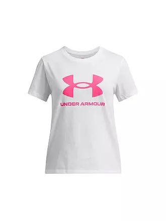 UNDER ARMOUR | Camiseta de niña UA Big Logo | weiss